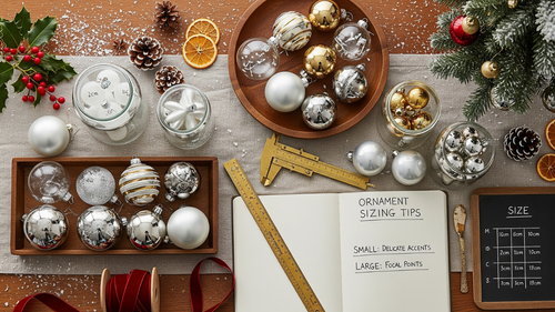 A Designer's Guide to Choosing Christmas Ornament Sizes