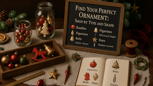 Find Your Perfect Ornament: Shop by Type and Shape